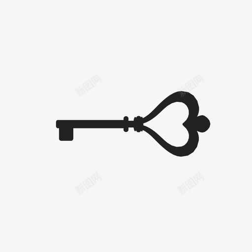 爱的钥匙安全浪漫图标svg_新图网 https://ixintu.com 喜欢 安全 开锁 心 打开 浪漫 爱的钥匙 锁 门