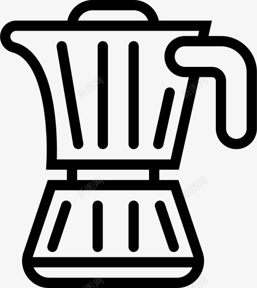 咖啡壶加热烹饪图标svg_新图网 https://ixintu.com smashicons美食大纲 分配器 加热 咖啡壶 工艺 烹饪 酿造 食物 饮料
