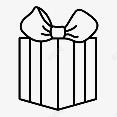 礼品礼物公文包图标图标