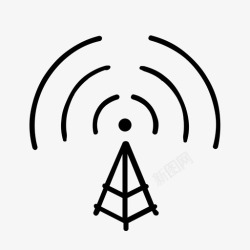 无线电通信无线电通信图标高清图片