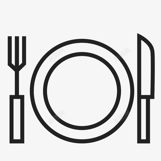餐桌摆设背包餐厅图标svg_新图网 https://ixintu.com 刀 厨房 叉子 吃的 桌布 烹饪 盘子 背包 餐厅 餐桌摆设