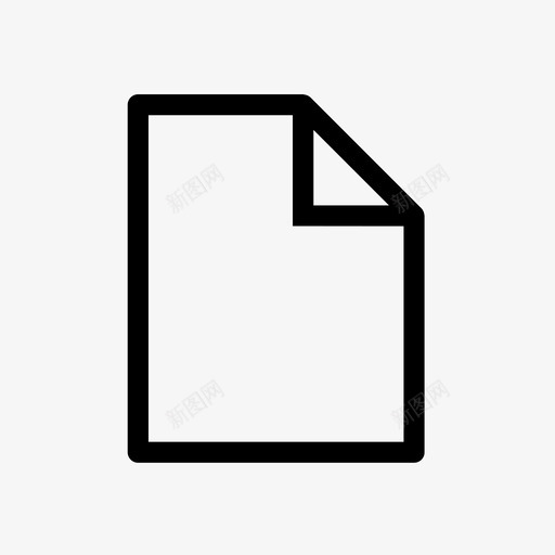文件印刷品性能图标svg_新图网 https://ixintu.com 印刷品 性能 文件 文件夹 文件格式 空白页 纸张 记录