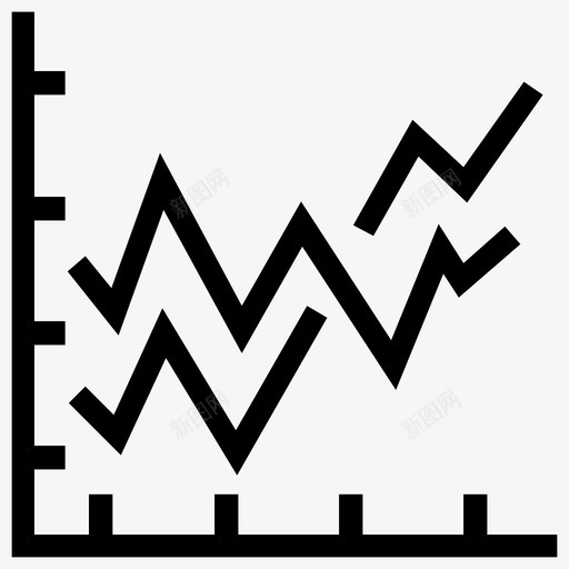 双图形信息图形线图标svg_新图网 https://ixintu.com 信息图形线图标 双图形