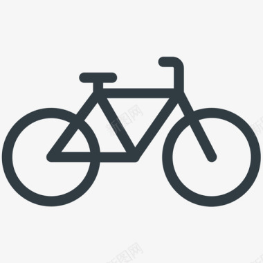 自行车旅行酷标图标图标