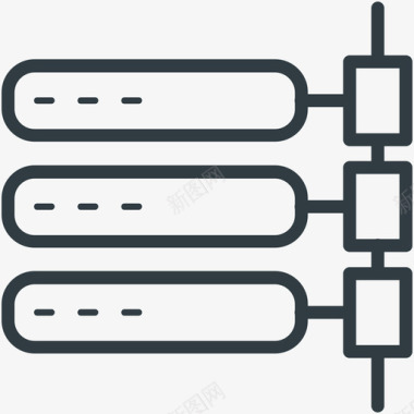 服务器网络网络线图标图标