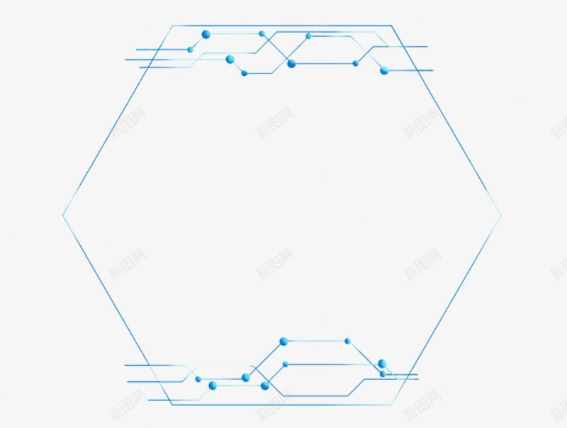 科技人工智能框有新视觉png免抠素材_新图网 https://ixintu.com 有新视觉 科技人工智能框