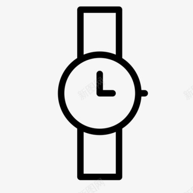 手表衣服时间图标图标