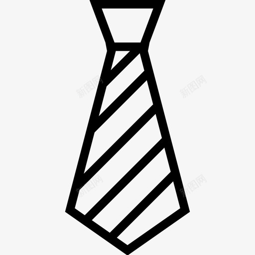 领带放大镜增加图标svg_新图网 https://ixintu.com 乐队 免提 商务 增加 放大镜 时尚 有棱角的衣服 服装 视觉 配件 领带