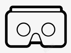 VR眼罩vr护目镜选择性眼罩vr站点查找器图标高清图片