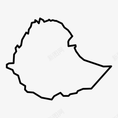 埃塞俄比亚阿姆哈拉语国家图标图标