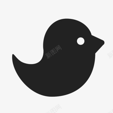 twitter通信关注者图标图标