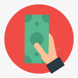 金钱矢量图标金钱办公室和商业平面图标第一卷高清图片