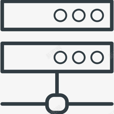 服务器网络网络线图标图标