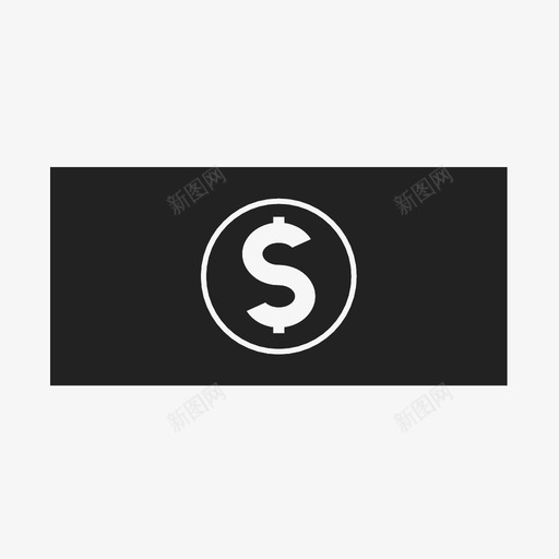 美元技术整体图标svg_新图网 https://ixintu.com 信息 危险 变化 商业 愿景 技术 整体 经济 美元 货币 钞票