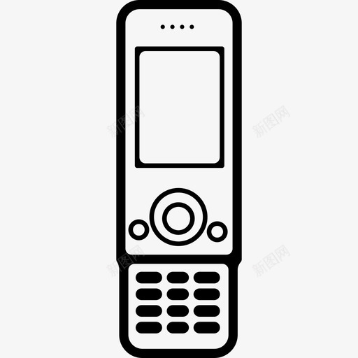 带可扩展键盘的移动电话模型工具和用具移动电话图标svg_新图网 https://ixintu.com 工具和用具 带可扩展键盘的移动电话模型 移动电话