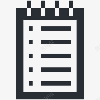 日记簿用户界面和网络图标图标