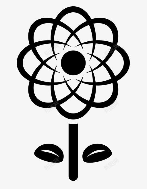 花危险估计图标svg_新图网 https://ixintu.com 估计 储存 危险 叶 植物 管理 花 预测