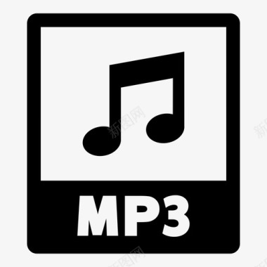 mp3文件windowsmedia播放图标图标