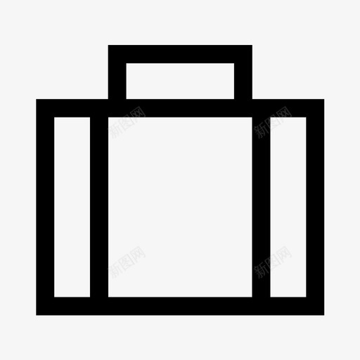 手提箱工作箱旅行箱图标svg_新图网 https://ixintu.com 公文包 工作箱 手提箱 旅行箱 漂亮的手提箱 绿色手提箱 设置 配置 黑色手提箱