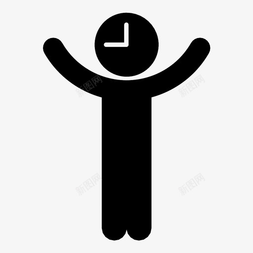 时间管理时间管理器秒图标svg_新图网 https://ixintu.com 业务 值班人员 值班人员2 分钟 员工 小时 手 时钟 时间管理 时间管理器 秒