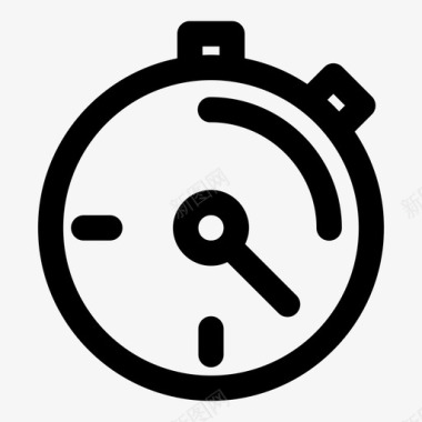 秒表闹钟计时器图标图标