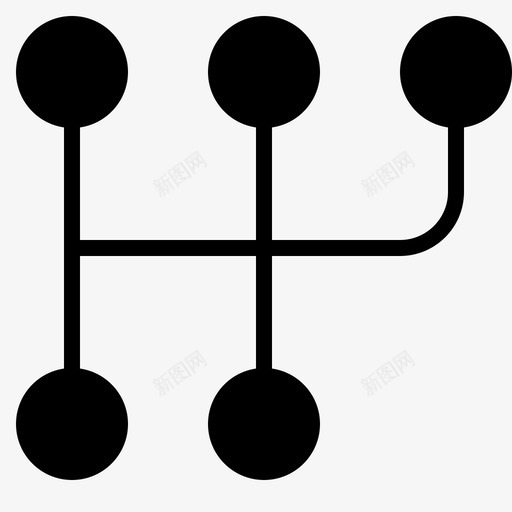 变速器速度换档图标svg_新图网 https://ixintu.com 变速器 开关 手动 换档 档位 汽车 汽车和运输图示符图标 自动 调整 速度 驱动