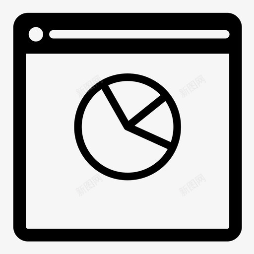 饼图网站研究报告图标svg_新图网 https://ixintu.com 报告 数据可视化 文章 浏览器 研究 网站交互用户体验 饼图 饼图网站