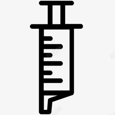 液体注射器针头药品图标图标
