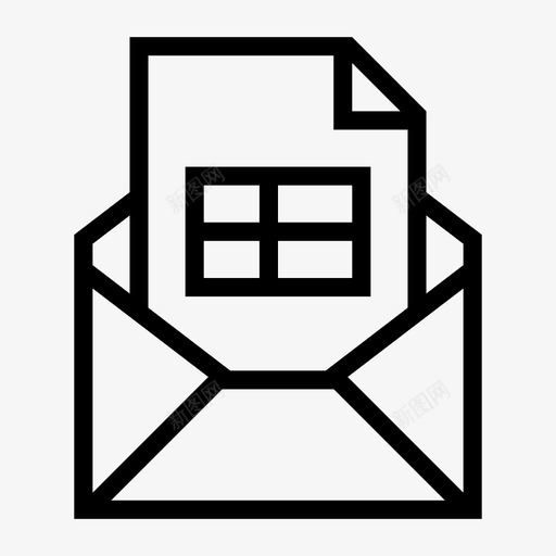 电子表格发送纸张图标svg_新图网 https://ixintu.com csv excel 卡片 发送 方框 电子表格 电子表格文件 电子邮件 纸张 角度电子邮件 邮件