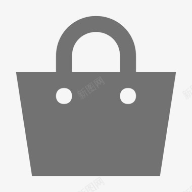 购物袋市场和经济材料标图标图标