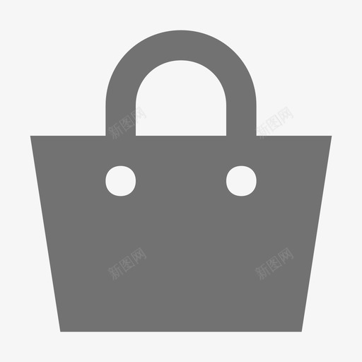 购物袋市场和经济材料标图标svg_新图网 https://ixintu.com 市场和经济材料设计图标 购物袋