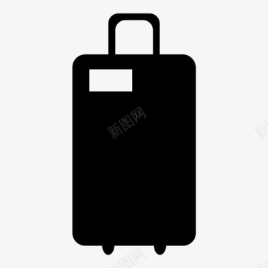 旅行箱旅行包旅游者图标图标