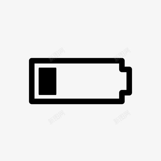 电池可用电充电图标svg_新图网 https://ixintu.com 充电 剩余电量 可用电 干电池 电池 能量 节电 蓄电池