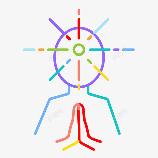 禅图标svg_新图网 https://ixintu.com 禅