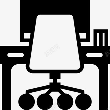 沙发椅子电脑图标图标