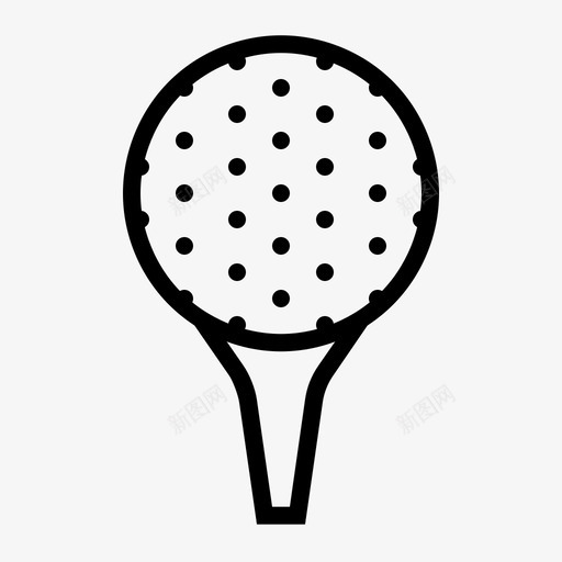 高尔夫球球座运动图标svg_新图网 https://ixintu.com 印记 日记 时间表 星历 游戏 物体 球座 运动 高尔夫球