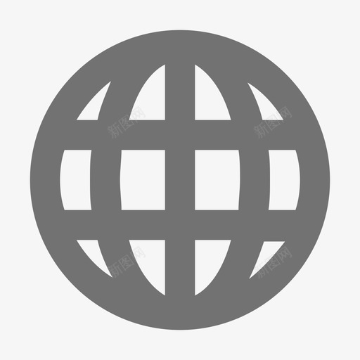 地球仪金融材料标图标svg_新图网 https://ixintu.com 地球仪 金融材料设计图标