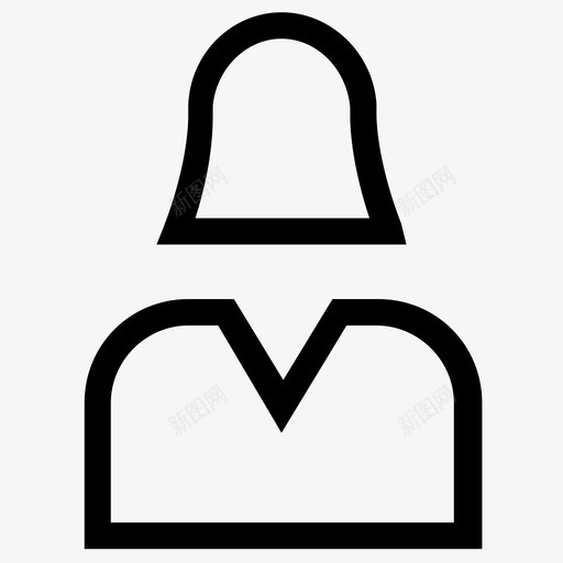 女性头像用户头像高图标svg_新图网 https://ixintu.com 个人头像 女孩 女性头像 女性用户 控制 用户头像 用户界面图标 用户配置文件 美丽 蓝色 高