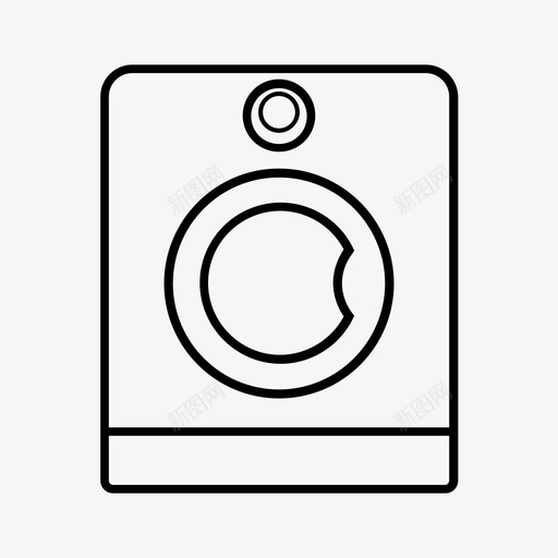 洗衣机烘干机自行车图标svg_新图网 https://ixintu.com 机器 水 洗衣机 烘干机 自行车 衣服