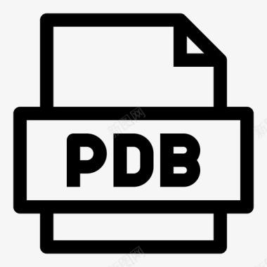 pdb文件程序数据库vision图标图标
