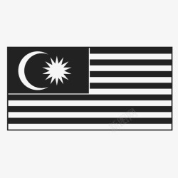 州旗马来西亚旅游州图标高清图片