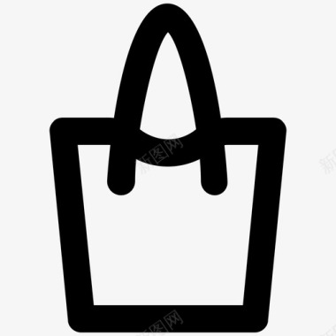 购物袋肩包宽敞图标图标
