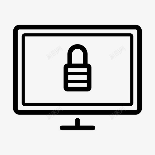 显示锁技术软件图标svg_新图网 https://ixintu.com 万维网 互联网 安全 技术 显示锁 网络 网络工作 计算机 计算机工作 软件