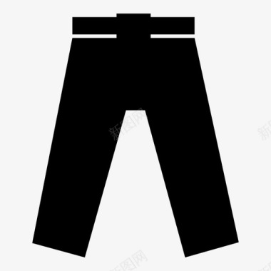 裤子睡衣紧身裤图标图标