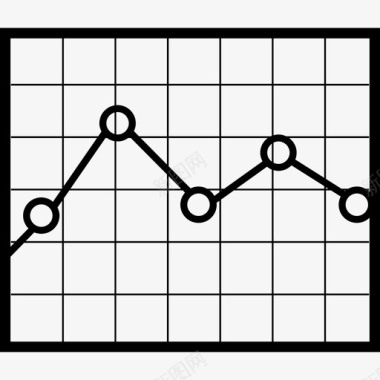 方格背景线条图形界面数据分析图标图标