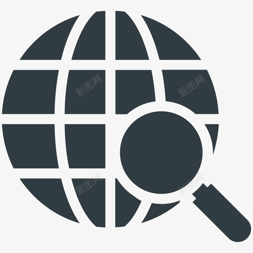 全球搜索搜索引擎优化和互联网营销酷标图标svg_新图网 https://ixintu.com 全球搜索 搜索引擎优化和互联网营销酷矢量图标