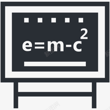 爱因斯坦公式教育图标图标