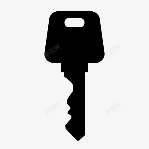 钥匙关闭门图标svg_新图网 https://ixintu.com 上锁 保存 值钱 关闭 打开 解锁 钥匙 门