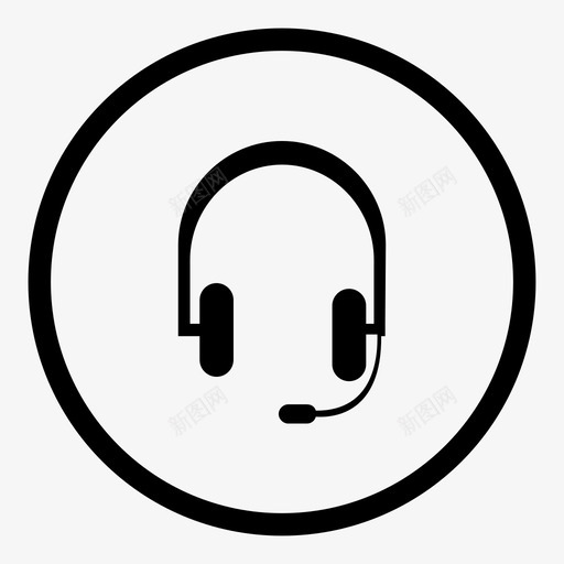 耳机音响软垫图标svg_新图网 https://ixintu.com 佩戴 佩戴耳机效果更佳 听力 噪音 电子产品 耳机 软垫 音乐 音响