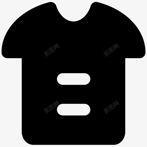 衬衫购物大胆的实心图标svg_新图网 https://ixintu.com 衬衫 购物大胆的实心图标
